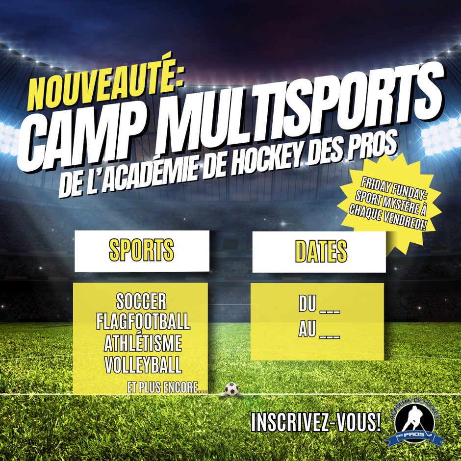 CANDIAC - Camp multi-sport 2026