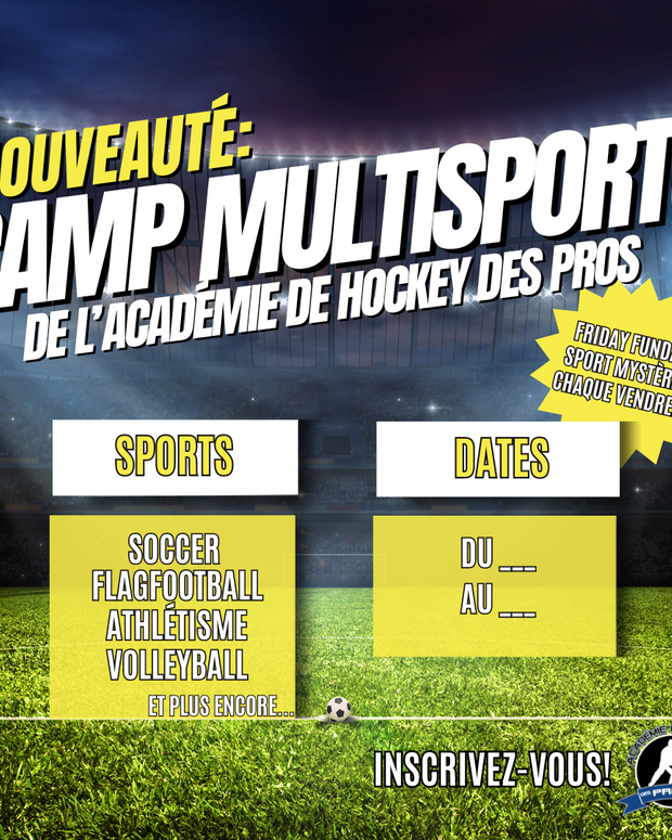 🏒 CANDIAC - Camp multi-sport 2026