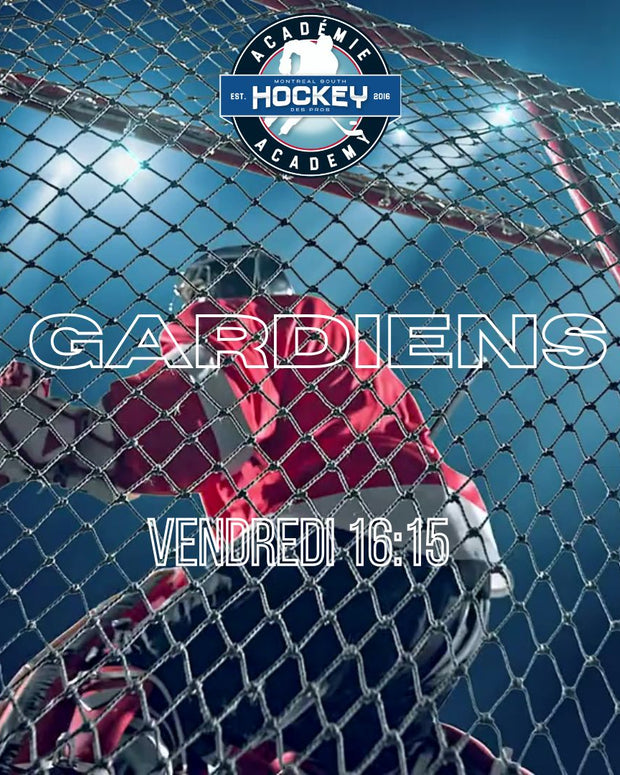 Clinique Gardiens de but hiver 2026 - Académie de hockey des pros