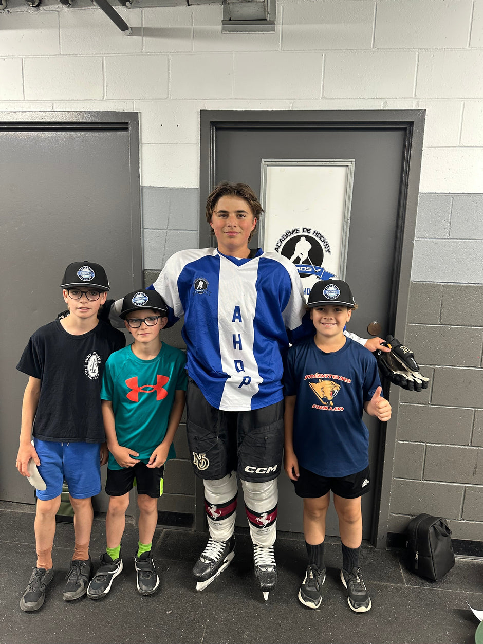 Entraînement sur glace au camp d'été AHDP