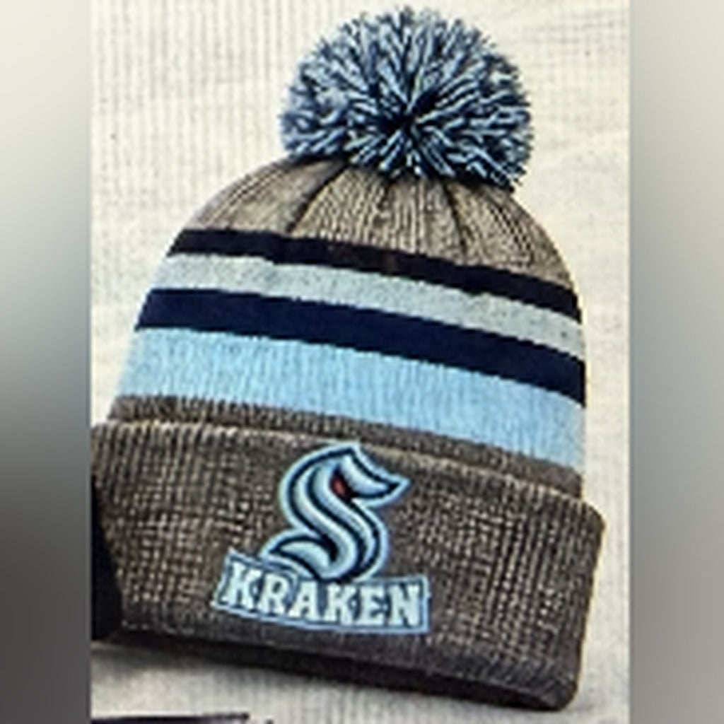 Tuque à pompon Kraken