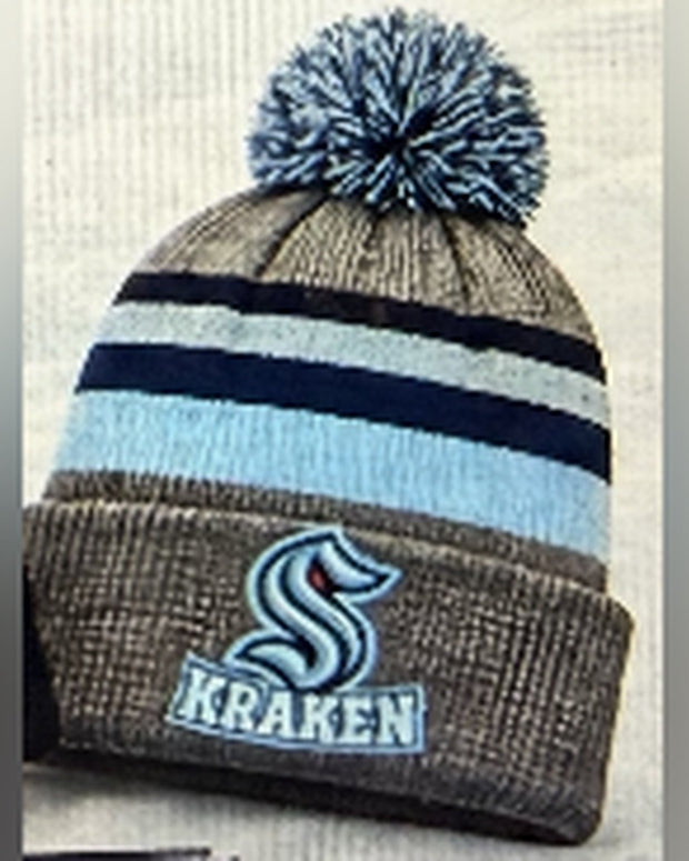 Tuque à pompon Kraken