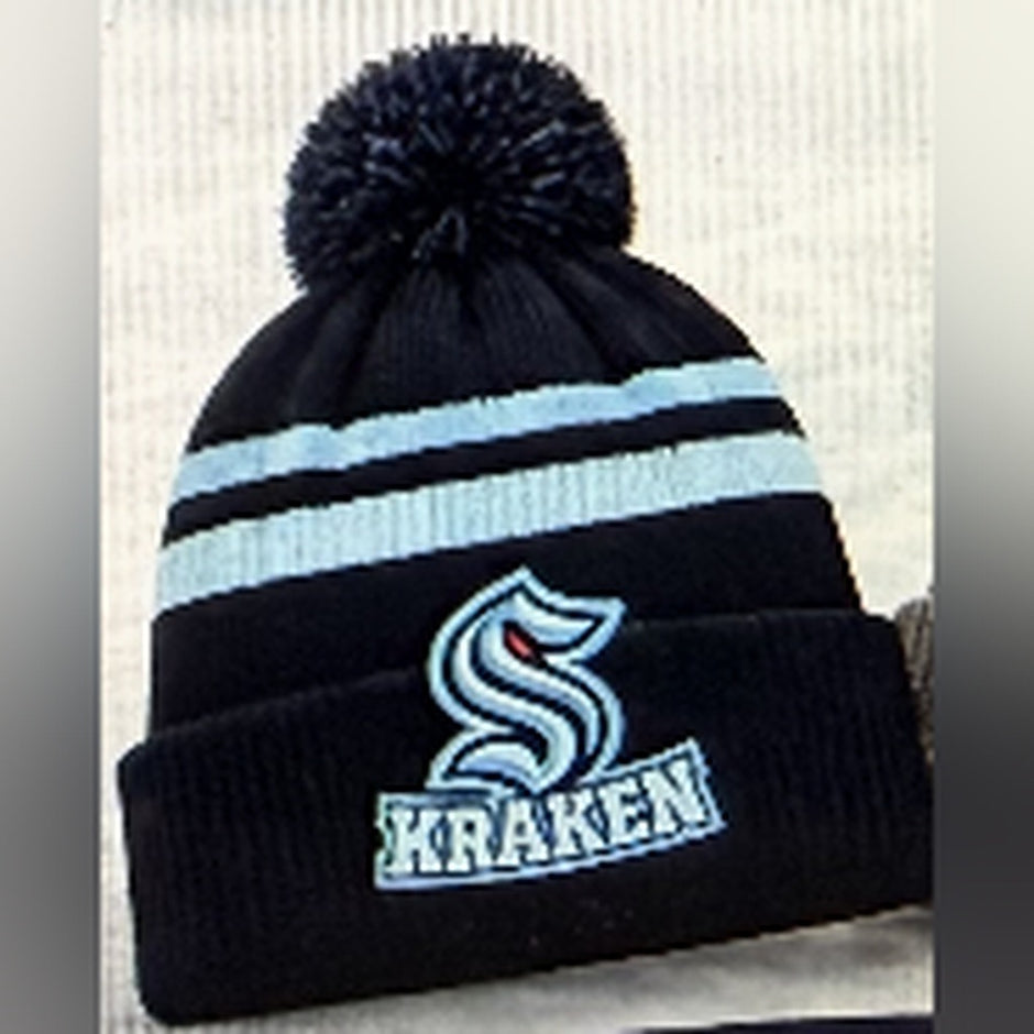 Tuque à pompon Kraken