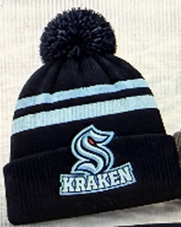 Tuque à pompon Kraken